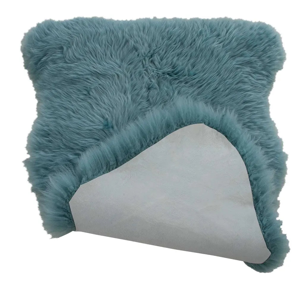  Schaffell - Aqua - B 85 Cm