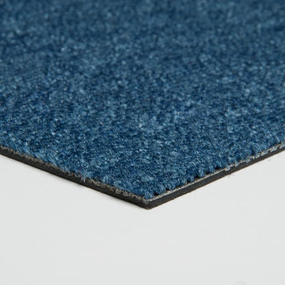  Teppichfliesen Selbstliegend Schatex Living ''2621 Hellblau'' Schlinge | 1 Teppichfliese = 50 X 50 Cm - Ideal Für Zuhause