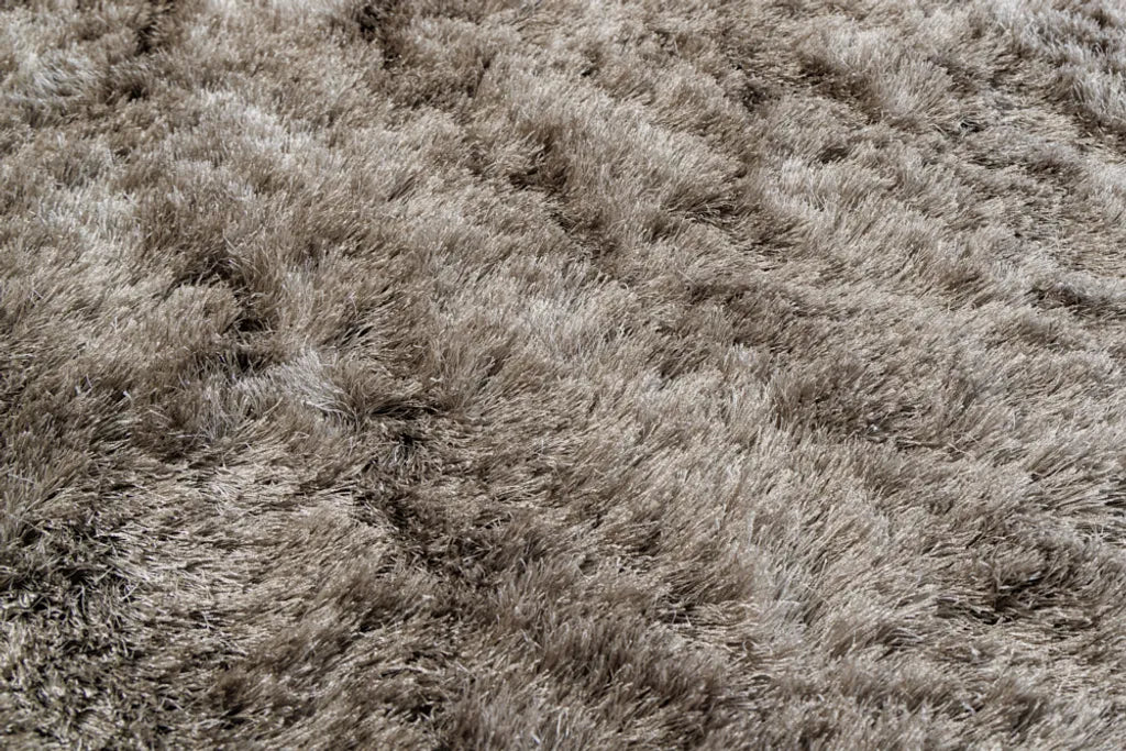  Hochflor Teppich CLOUD 9 250 X 350 Cm Beige Champagner