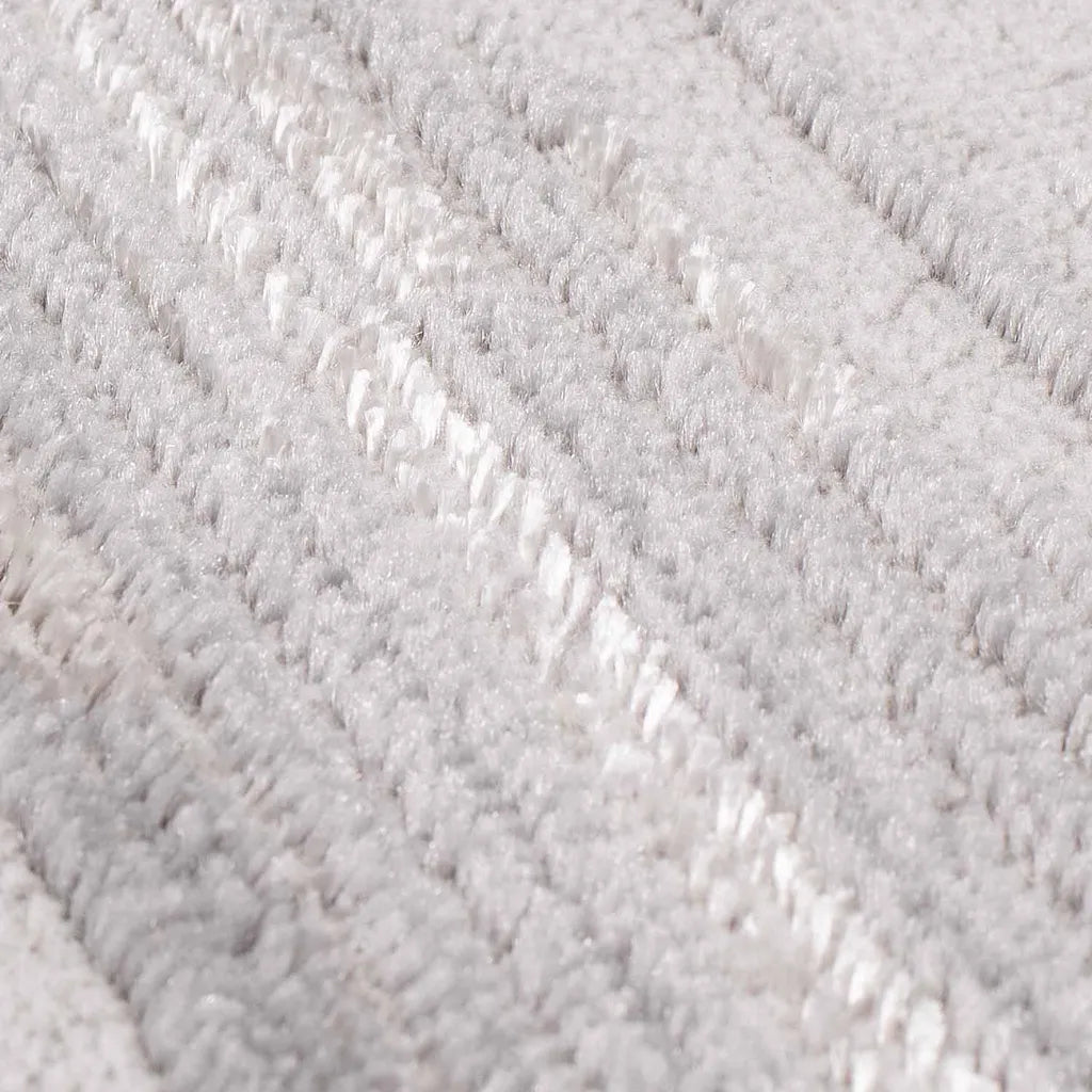  Teppich Modern Designer Flachflor Mit Streifen, Meliert, Hoch-Tief-Effekt In Grau Für Wohnzimmer Und Schlafzimmer, Größe In Cm:200 X 290 Cm