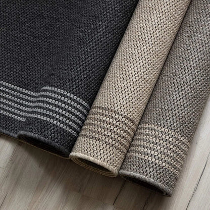  Teppich-Läufer Auf Maß Natura Sisal-Optik Grau-Beige Breite: 80 Cm, Länge: 250 Cm