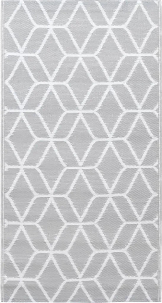  VidaXL Outdoor-Teppich Grau 80x150 Cm PP