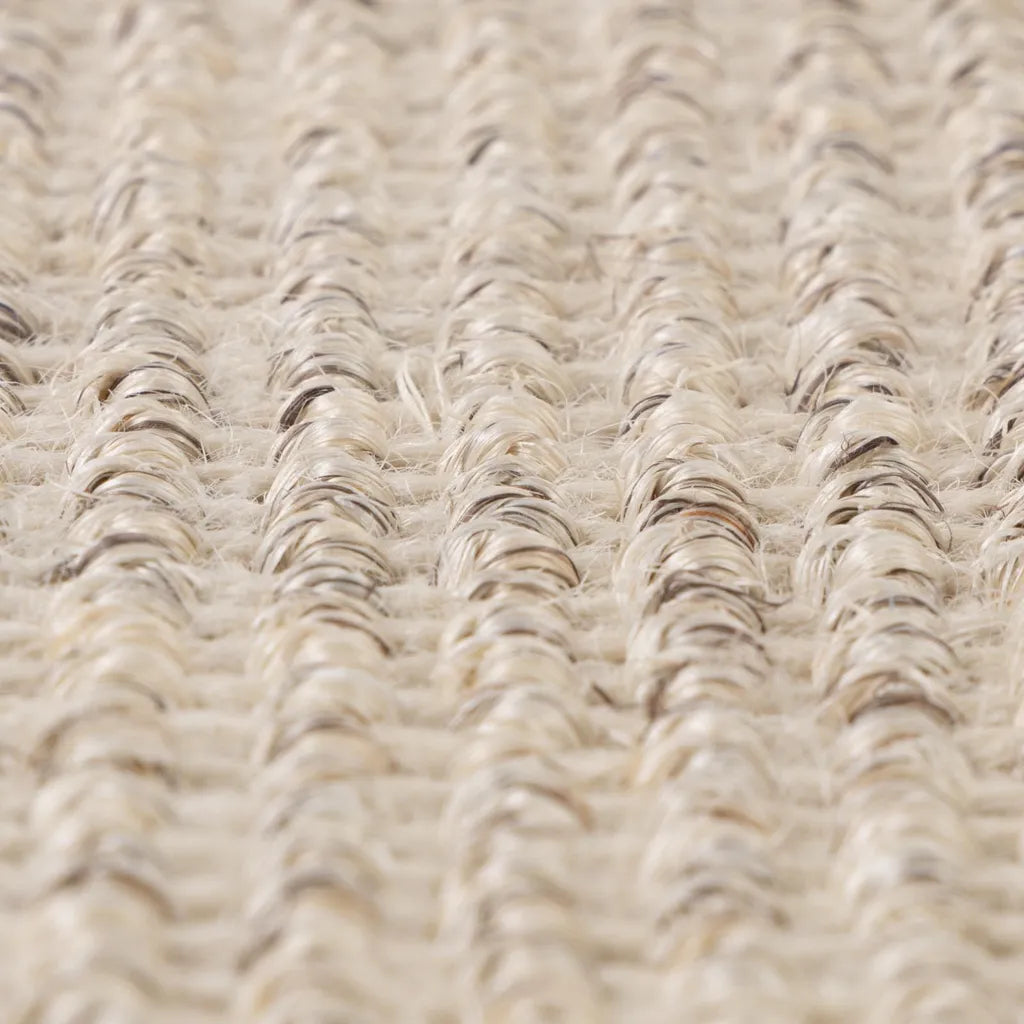  Sisal-Teppich Latex-Rücken Echte Naturfasern, Marble, 200 X 200 Cm