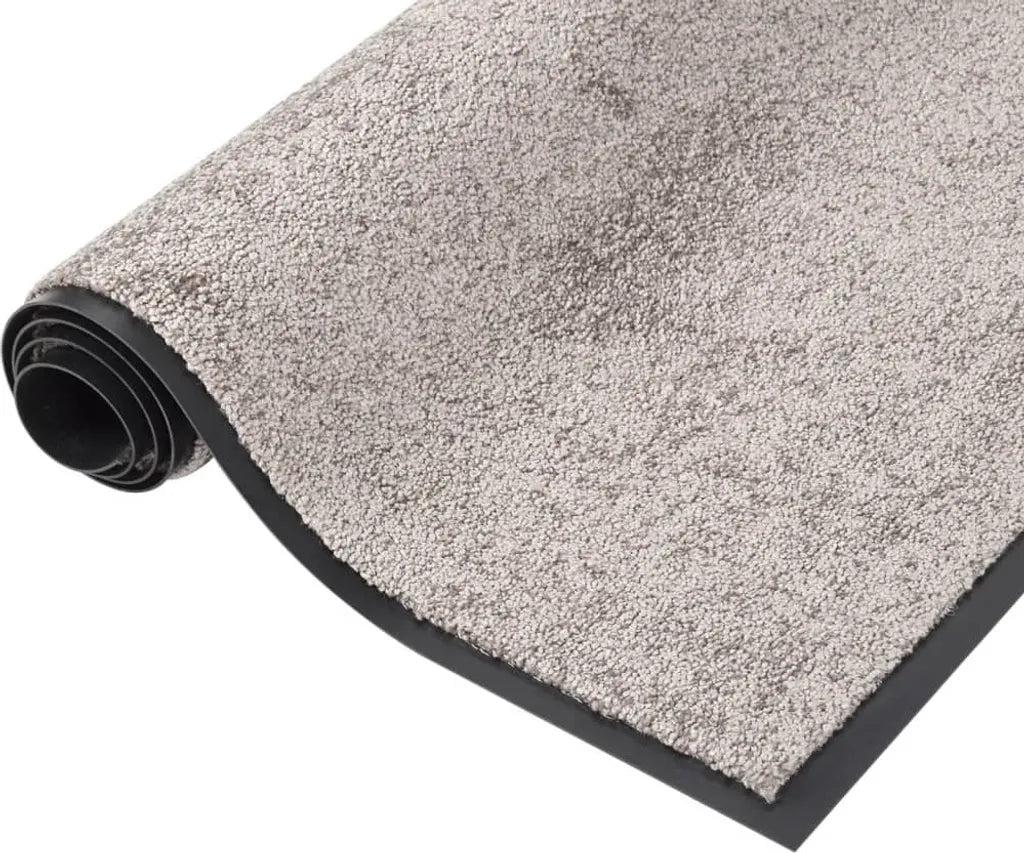  VidaXL Fußmatte 80x120 Cm Grau