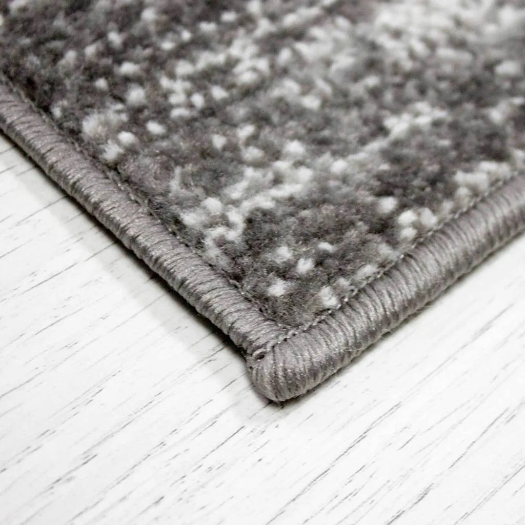  Stern Jugendzimmer Wohnzimmer Teppich Grau Trendiger Kurzflor Teppich Stern Stylish Accessoire, Maße:120x170 Cm