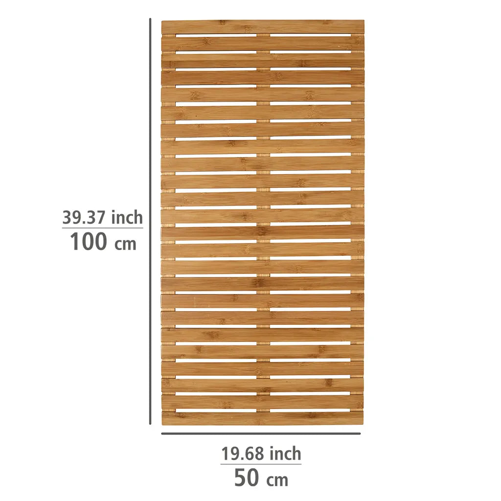 Wenko Baderost Indoor & Outdoor Bambus, 100 X 50 Cm