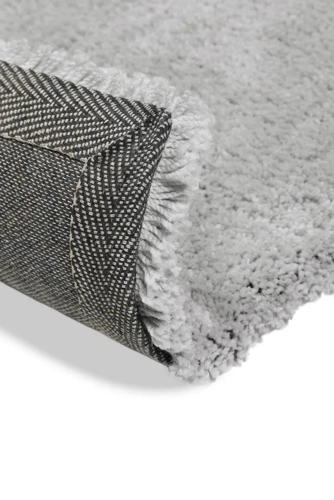  Wecon Home Basics - Hochflorteppich - Emilia - Hellgrau - 160x230