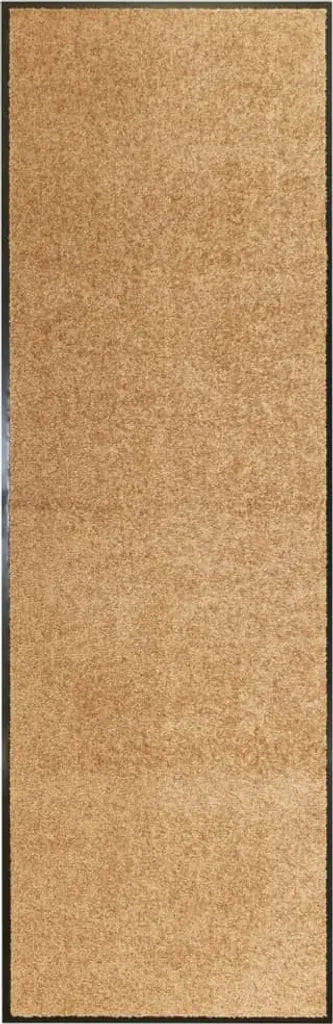  VidaXL Fußmatte Waschbar Creme 60x180 Cm