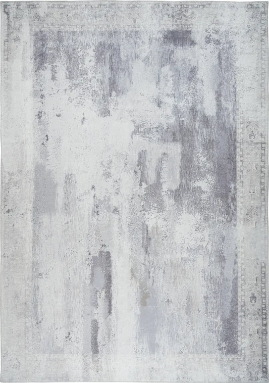  Kayoom - Kurzflor Teppich Galaxy 1500 Grau Grösse: 170cm X 240cm