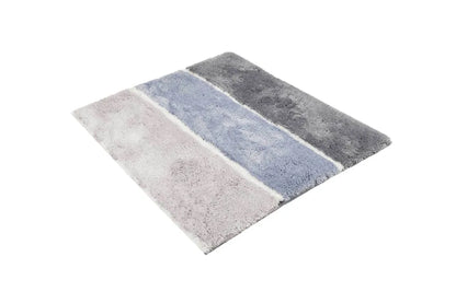  Homie Living - Badteppich - Rio Marina - Blau Grau - 55x65 Cm
