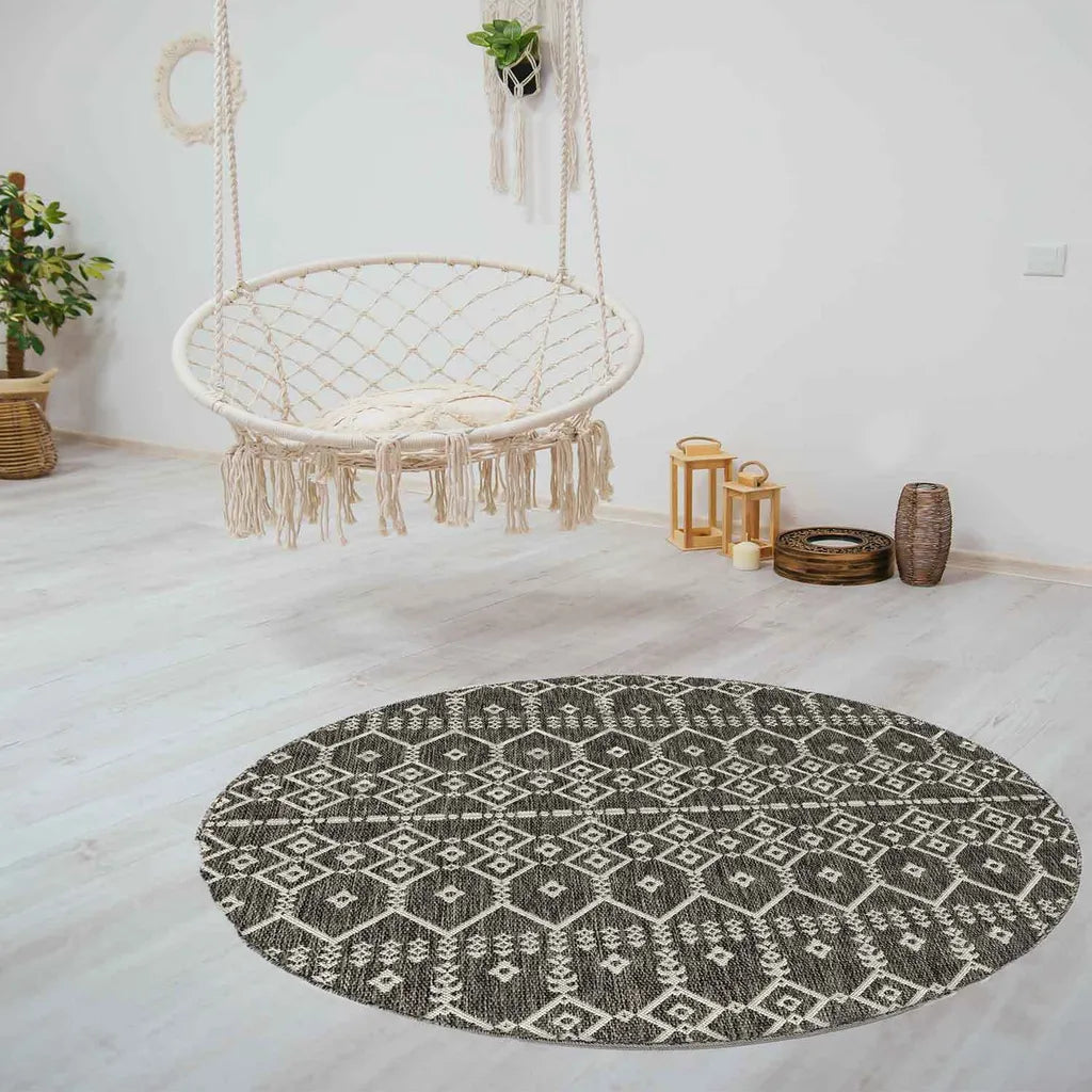  Terrassen Teppich Waschbar Balkonteppich Küche Wohnzimmer Garten, Maße:200x280 Cm