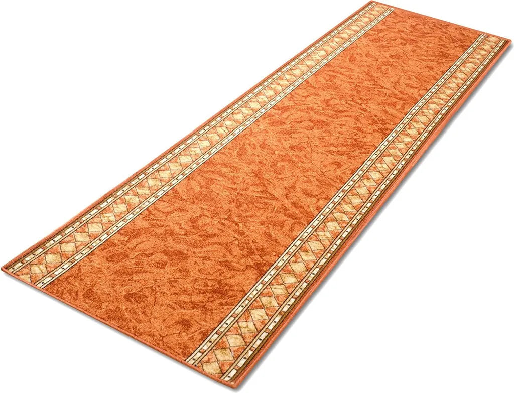  Teppich-Läufer Auf Maß Gekettelt Rügen Terra 80x300 Cm