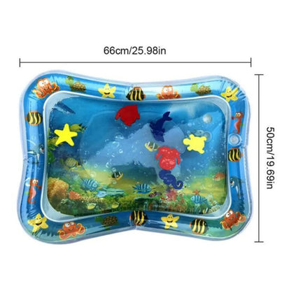  Baby Aufblasbare Wassermatte Für Kinder Kleinkinder Aufblasbare Wasser-Spielmatte Kleinkinder Spielmatte Frühe Entwicklung Perfektes Sensorisches Spielzeug