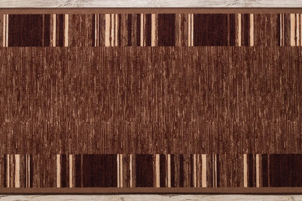  Läufer Antirutsch ADAGIO Braun 100x200 Cm Braun
