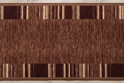  Läufer Antirutsch ADAGIO Braun 100x200 Cm Braun