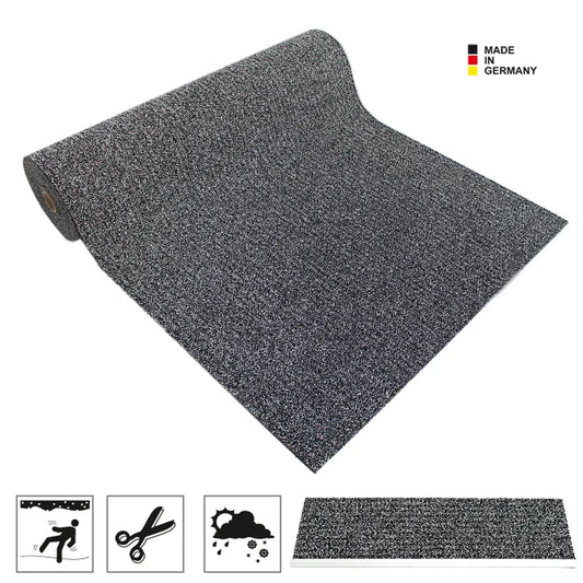  Outdoor Sicherheitsmatte Salz-Pfeffer 120x100cm