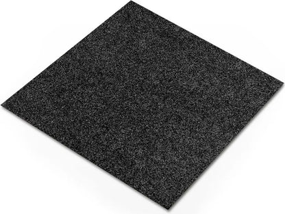  Floori Teppichfliesen Jazz 50x50 Cm Premiumklasse Antistatisch Bitum 2,5 Kg/m² Farbe: Anthrazit