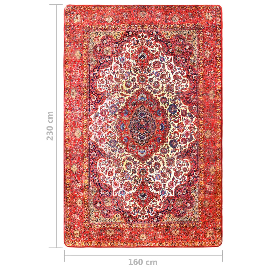  VidaXL Bedruckter Orientteppich Mehrfarbig 160x230 Cm