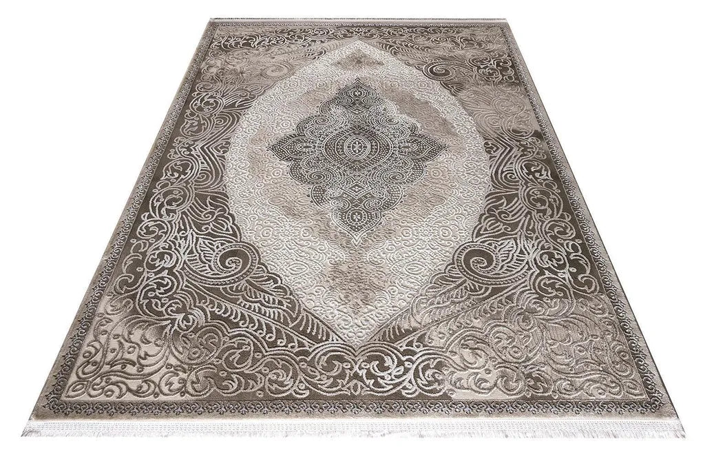  Festival Astana Teppich Rechteckig Höhe 11mm Orient Optik Beige 102IA Wohnzimmer 200 X 290
