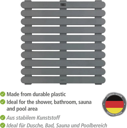 Wenko Duschmatte Indoor & Outdoor Grau 55 X 55 Cm
