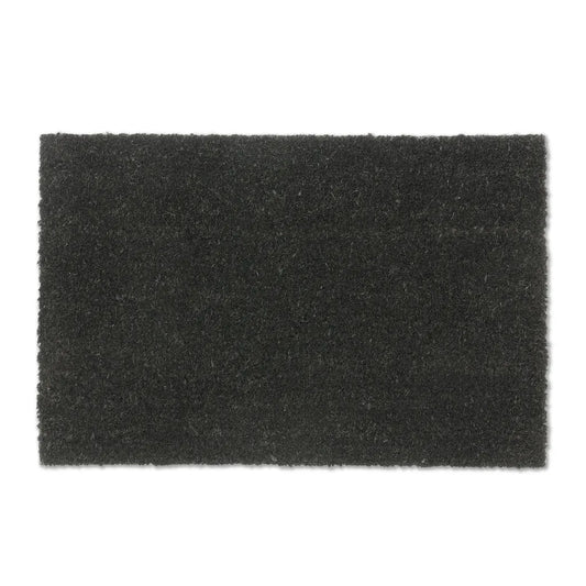  Relaxdays Schwarze Fußmatte Kokos