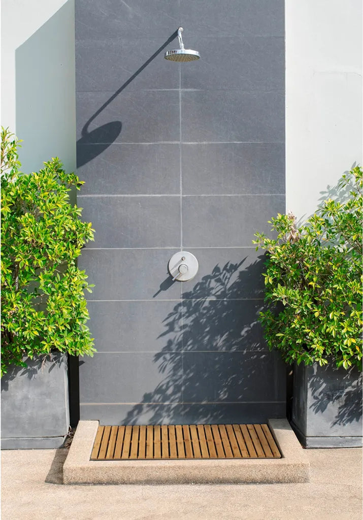 Wenko Baderost Indoor & Outdoor Bambus, 100 X 50 Cm