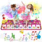  Spielzeug Piano Matte Tanzmatte Klaviertastatur Klaviermatte Musikmatten Touch Musical Teppich Für Babys Kleinkind Jungen Und Mädchen Geschenk 100*36 Cm