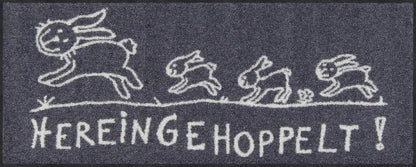  Salonloewe HEREINGEHOPPELT Fußmatte Wohnmatte 30 X 75 Cm