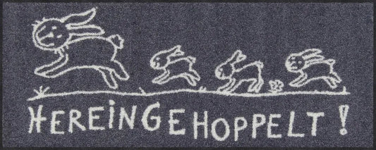  Salonloewe HEREINGEHOPPELT Fußmatte Wohnmatte 30 X 75 Cm