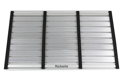  Alu Fußmatte Anthrazit 40x60cm Mit Nadelfilz Einsatz - Anlaufkante Beidseitig