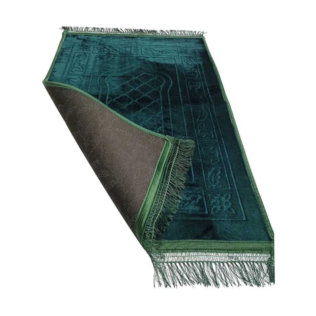  Gebetsteppich Weich Seccade Sejjade Namazlik Islamic Prayer Rug 80x120 Cm