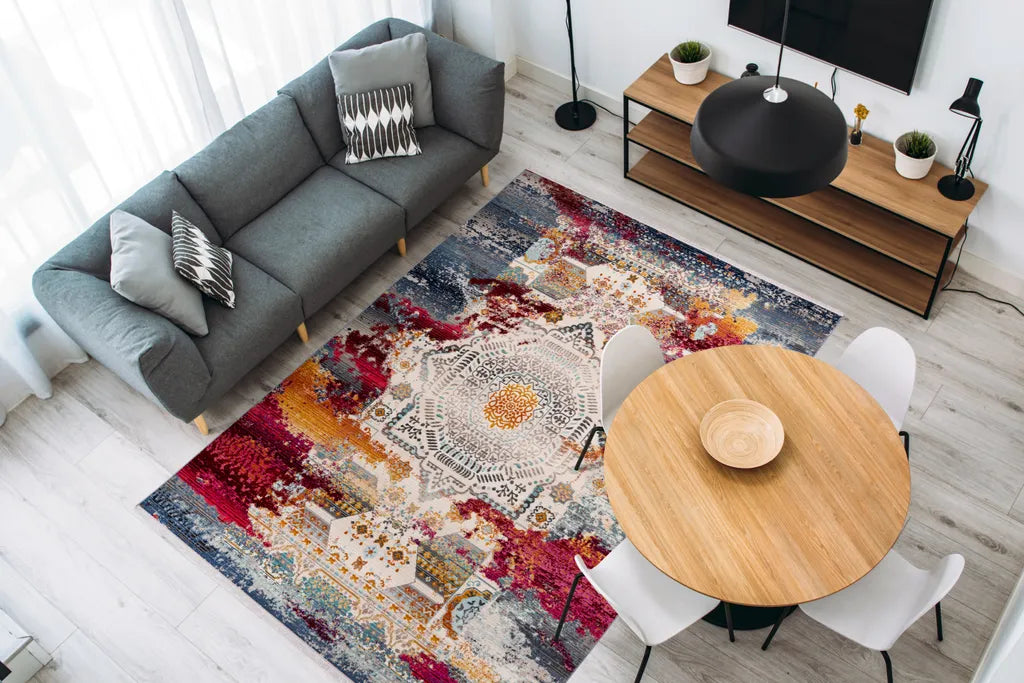  Kayoom - Orient Teppich Anouk 925 Multi / Rot Grösse: 80cm X 150cm