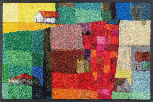  Wash+dry Fußmatte Venetien Waschbare Künstlerfußmatte, Größe:50 X 75 Cm
