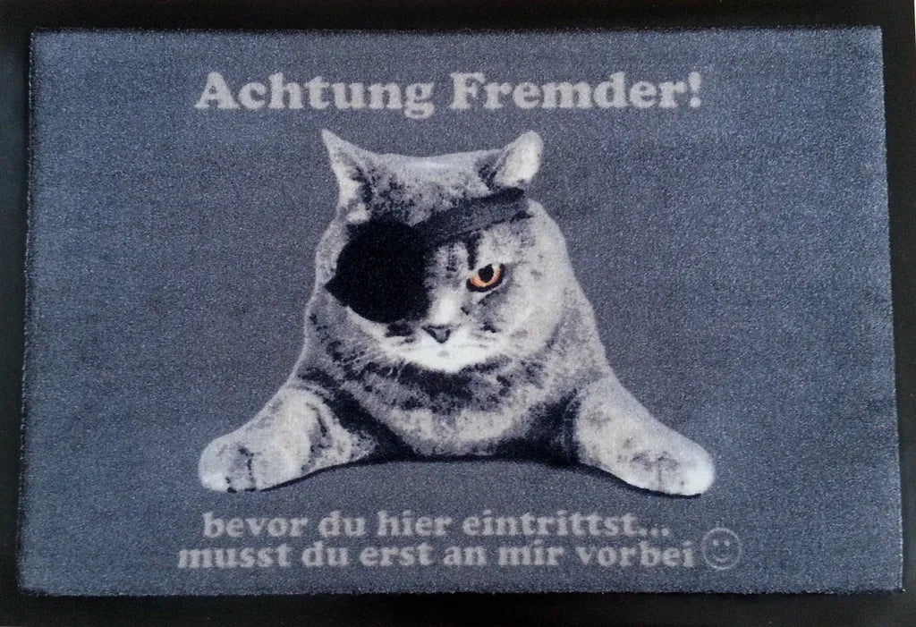  Fußmatte Piratenkatze Fußabtreter Cats Katze