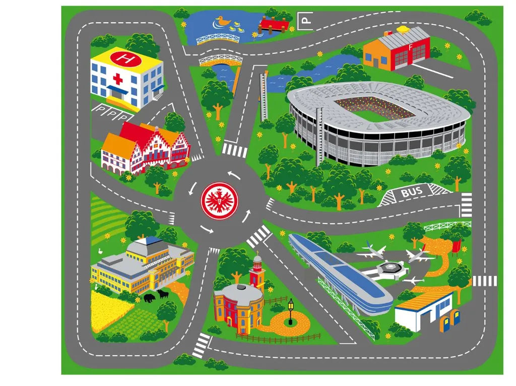 URBAN CLASSICS Eintracht Frankfurt Spieleteppich