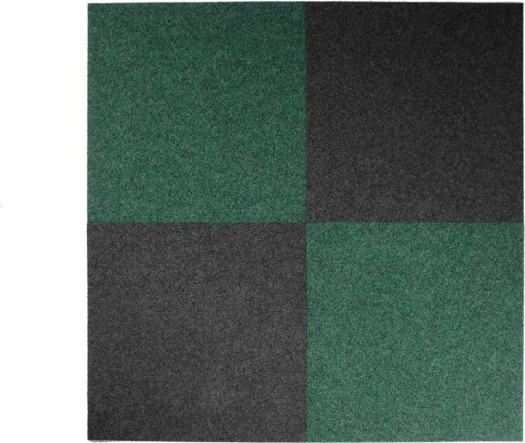  Floori Teppichfliesen Jazz 50x50 Cm Premiumklasse Antistatisch Bitum 2,5 Kg/m² Farbe: Anthrazit