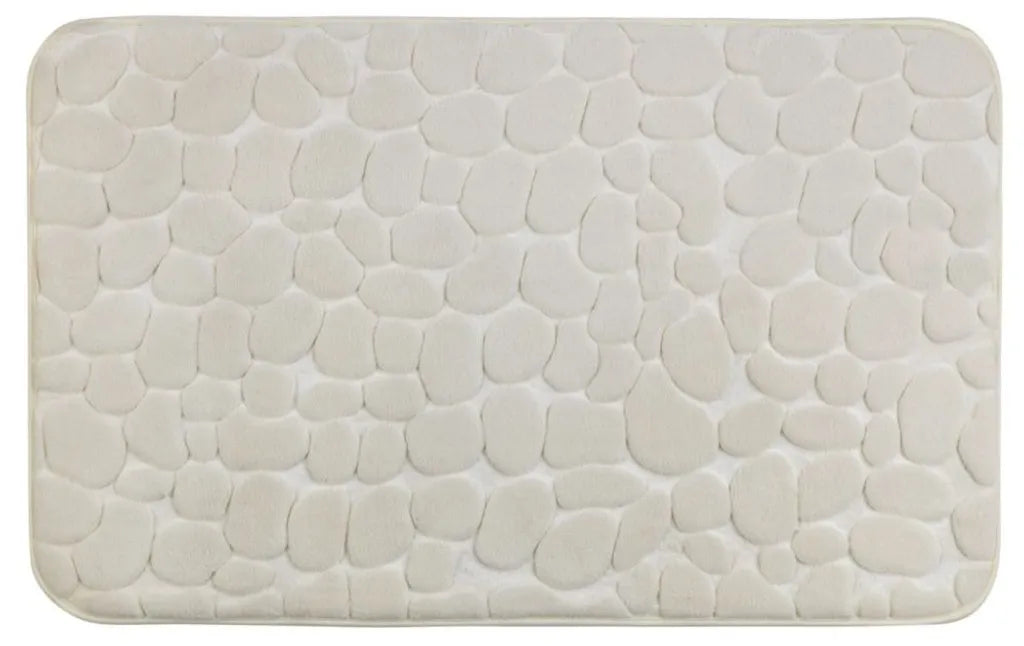 Wenko Badteppich Memory Foam Pebbles Grau