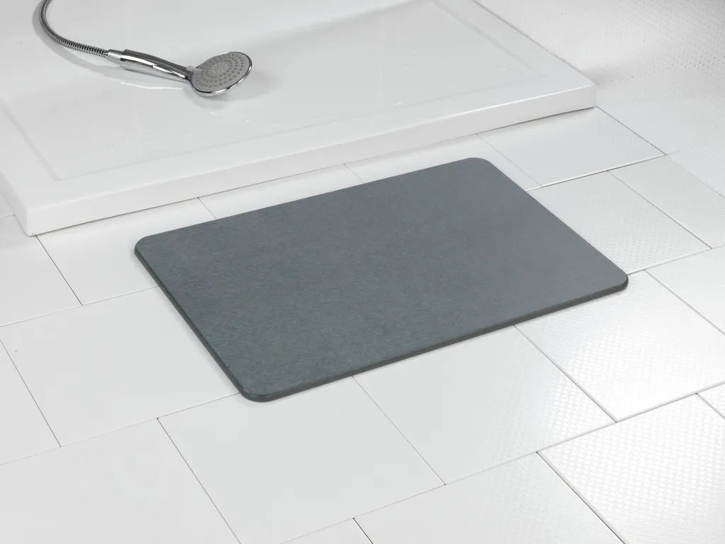 Wenko Badematte Simi Grau, 60 X 39 Cm