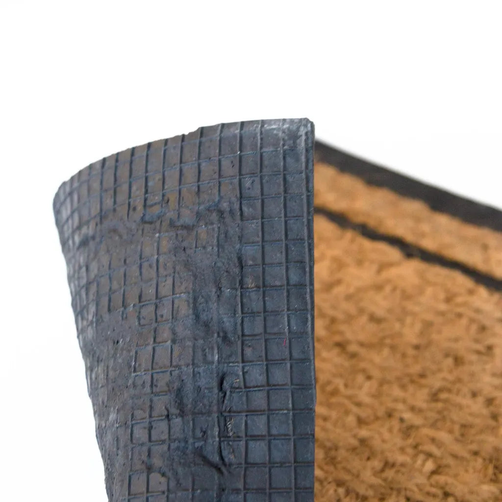  Homestyle4u 1778, Schmutzfangmatte Fußmatte Türmatte Fußabtreter Schmutzmatte Sisal Karo