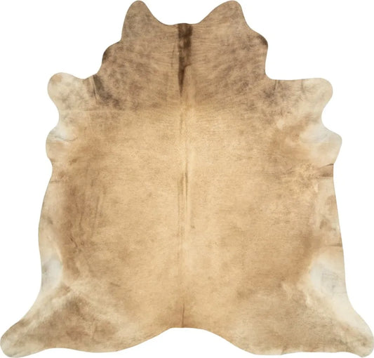  VidaXL Teppich Echtes Kuhfell 150×170 Cm Beige