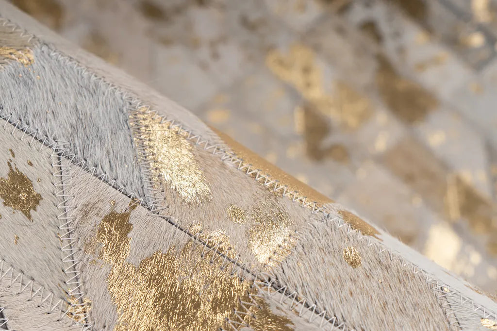  Kayoom - Designer Teppich Lavin 725 Gold / Multi Grösse: 160cm X 230cm