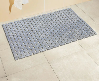 Wenko Badematte Bamboo Grau