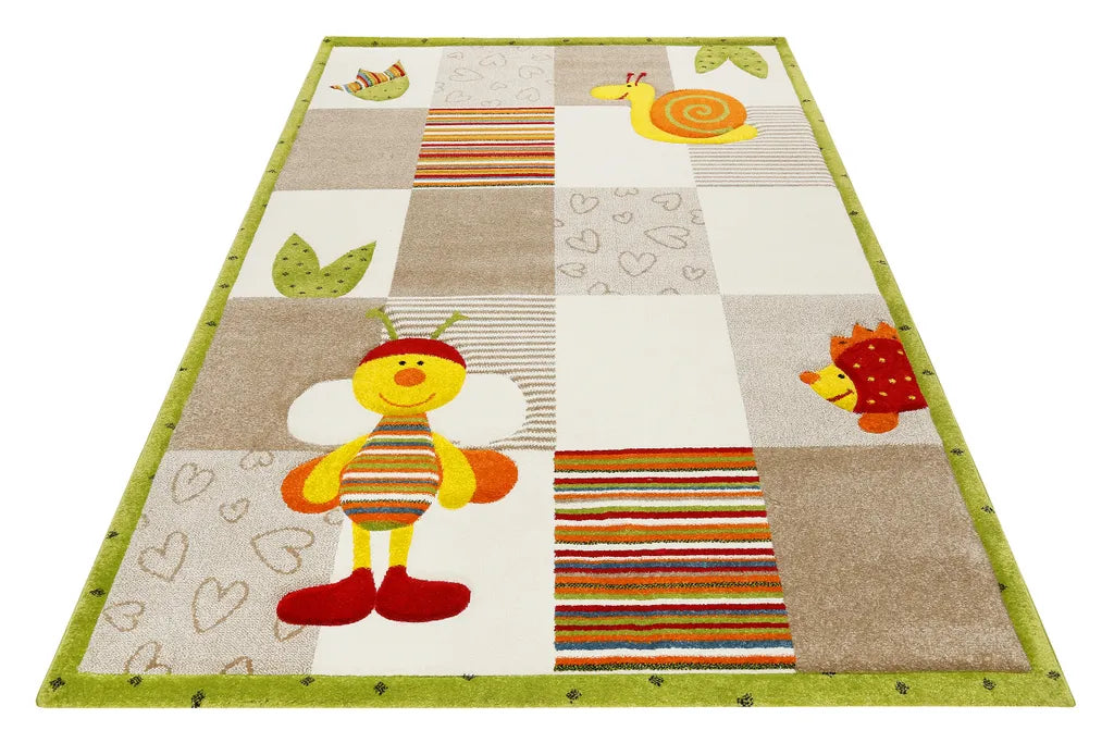  ESPRIT - Kinderteppich - Bee 2.0 - Multicolor - 133x200 Cm