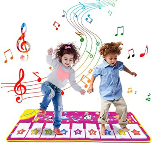  Kinder Baby Klavierteppich Klaviermatte Musikmatte Musik Klavier Matte Spielzeug 100*36cm