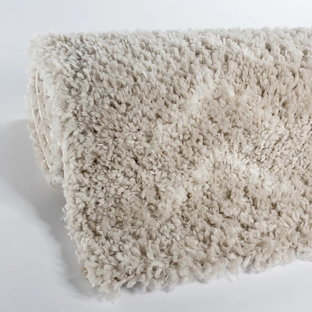  Hochflor Teppich, Ethno SHAGGY 8685, Rechteckig, Höhe 30mm 160x230cm / Cream & Beige