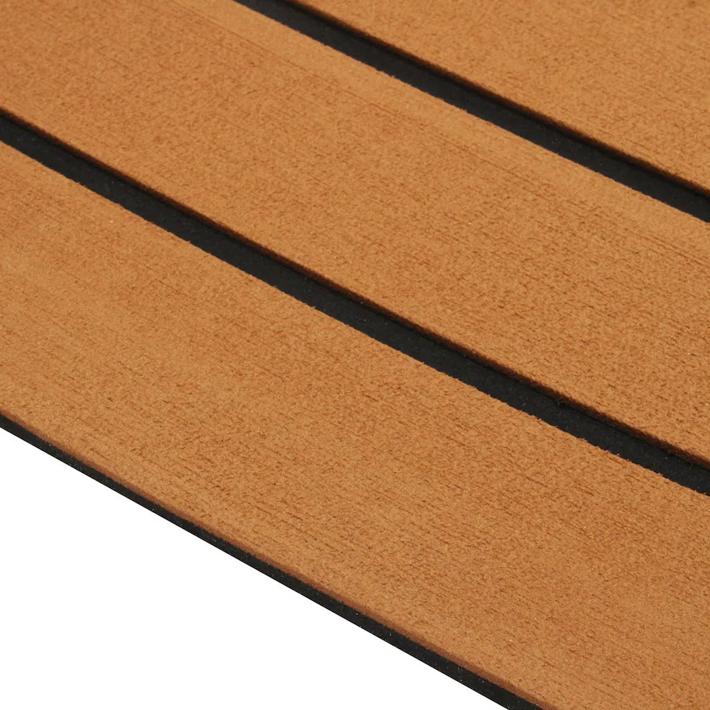  EVA Schaum Boot Yacht Bodenbelag-Matte Deck Teppich Teak Selbstklebend, 240*60cm