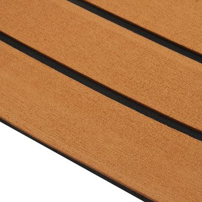  EVA Schaum Boot Yacht Bodenbelag-Matte Deck Teppich Teak Selbstklebend, 240*60cm