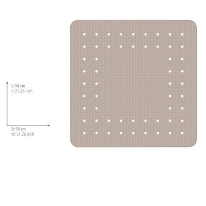 Wenko Duscheinlage Mirasol Taupe