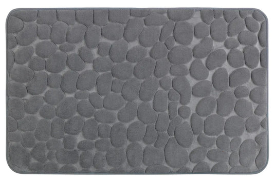Wenko Badteppich Memory Foam Pebbles Grau