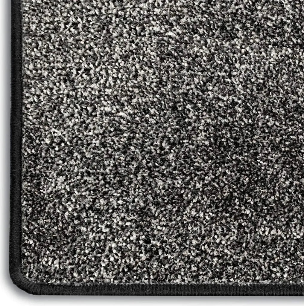  Teppich-Läufer Auf Maß Lyon 78 Schwarz-Meliert 80x200 Cm
